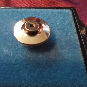 vintage Mens silver tie tack Pin